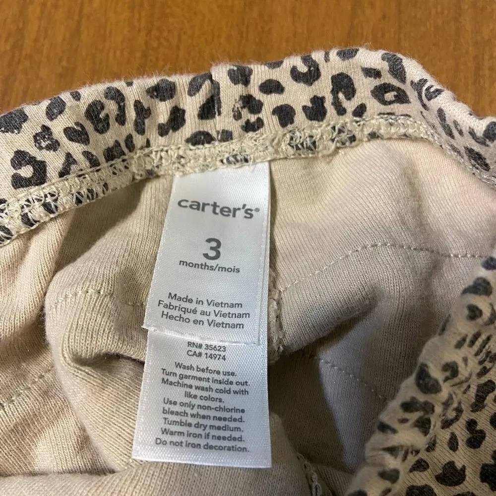 Carters 2 piece long sleeve with pants outfit